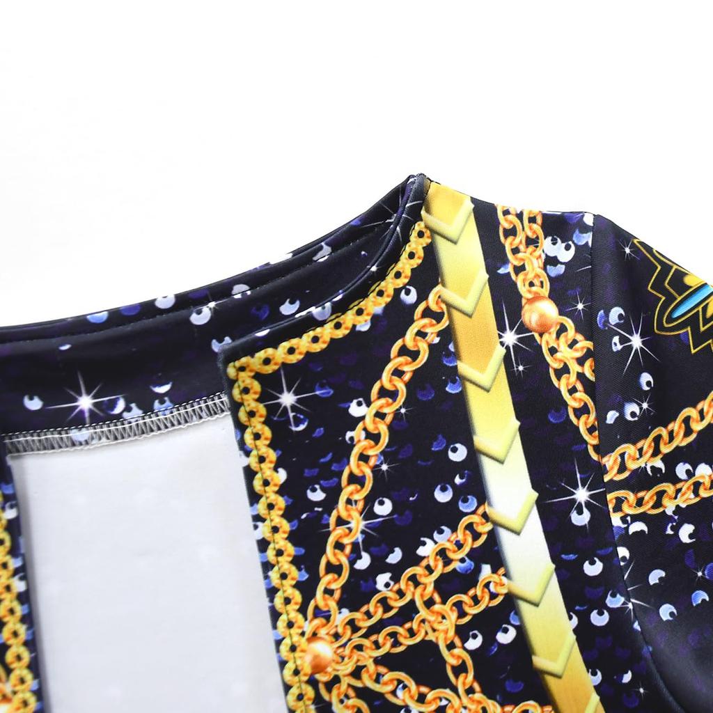 K-Pop Demon Hunters Rumi Cosplay Costume Kids Fancy Dress Idol Girls Zoey Cosplay Set 3D Printed Stage Girl Halloween Clothes