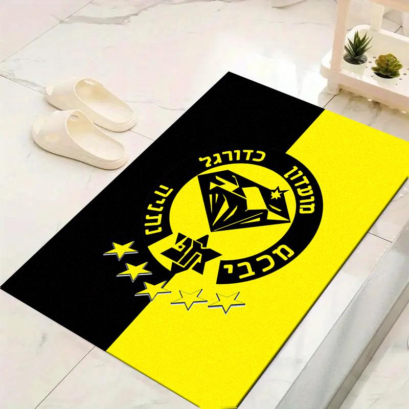 Ковер Maccabi Netanya FC для гостиной, спальни, дома, украшение дивана, детский нескользящий коврик для пола