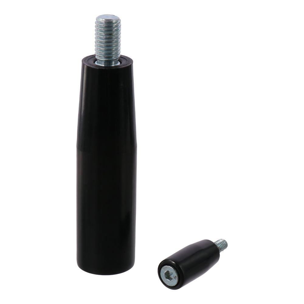 Black Revolving Handwheel Machine Handle M5/M6/M8/M12 Male Threaded Stem Handwheel Knob Lathe