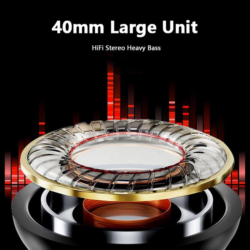 VAORLO Беспроводные наушники APTX HD с приложением, наушники с активным шумоподавлением, Bluetooth 5,1 High для Android IOS, HiFi Heavy Bass