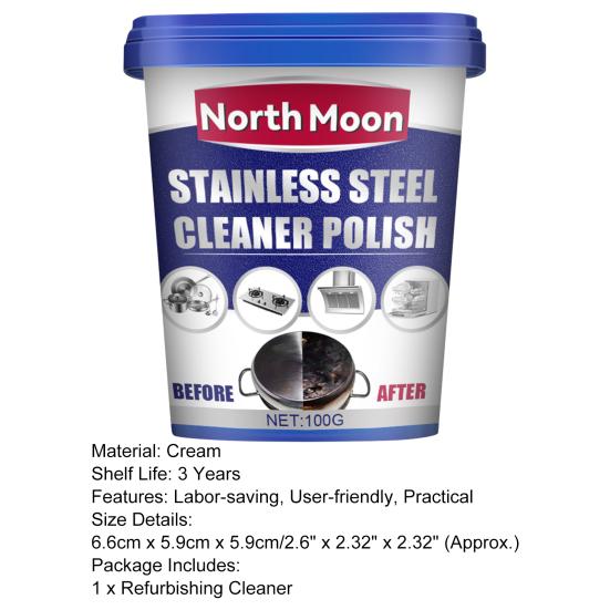 Многофункциональный чистящий крем, устойчивый к атмосферным воздействиям, полезное средство для очистки посуды от ржавчины