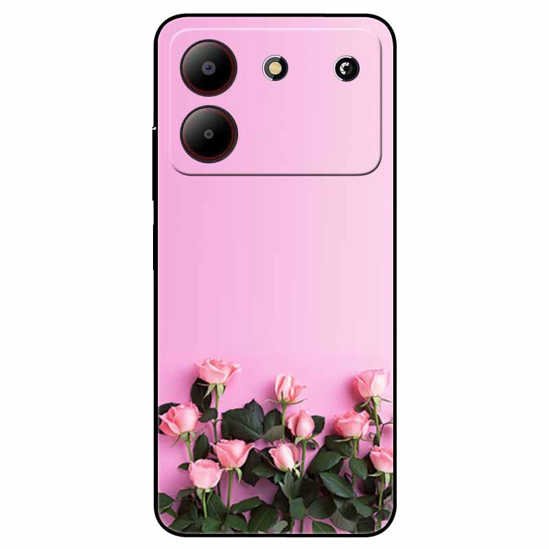 Для ZTE Blade A54 4G Чехол Ударопрочный Мягкий Силикон ТПУ Чехлы для Телефона для ZTE Blade A 54 Funda Расписной для BladeA54 Роскошный Capa
