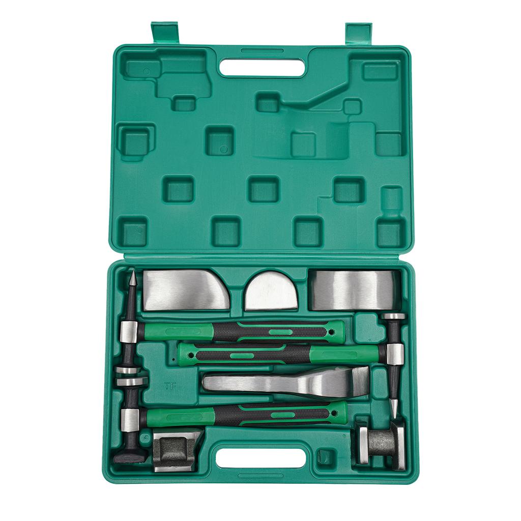 9Pcs Car Dent Repair Kit Auto Body Repair Tool Kit Suitable for Repairing Car Dents Door Dings