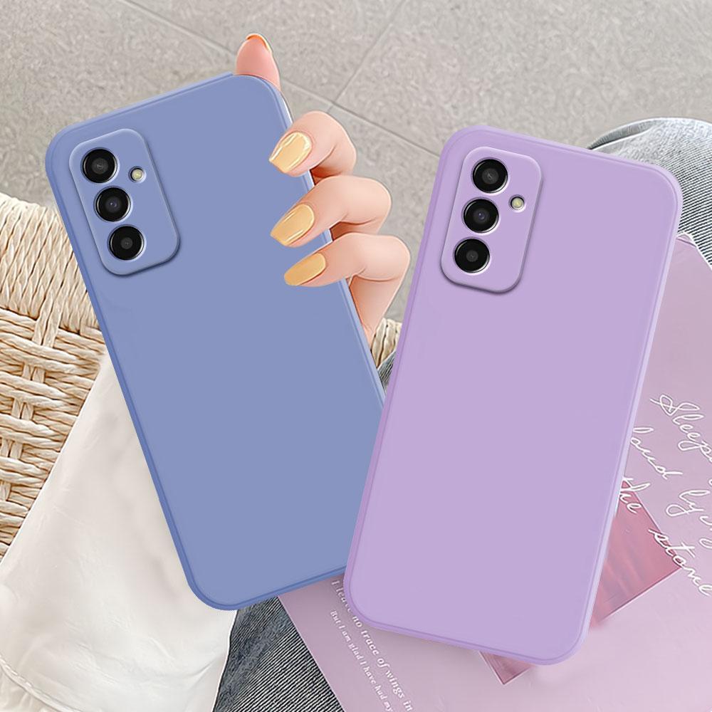 Для Samsung Galaxy M13 F13 M22 M11 M54 F54 M53 M52 M33 M14 M10 M12 M01Core Чехол Funda Quantun3 Jump2 Обложка Силиконовый Защитный Coque