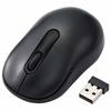 Elecom Wireless Mouse M-DY10DRSKBK Quiet Antibacterial 3 Buttons S Size Black