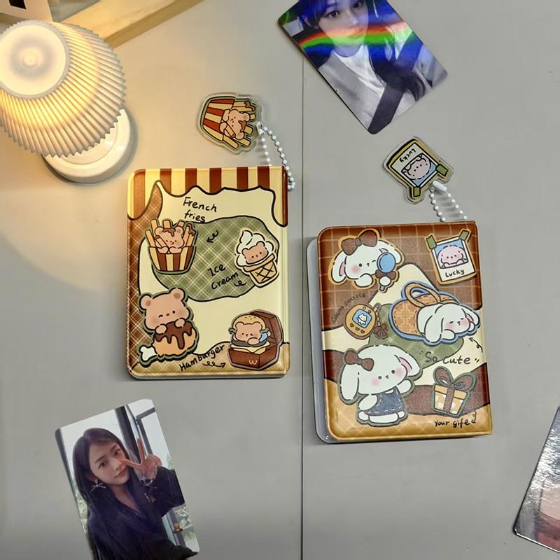 40 Pockets 20 Pp Pages Jelly Color Star Po Card Book Type Album For 3 Inch Mini Handy Instax Name Card K-Pop Star Album