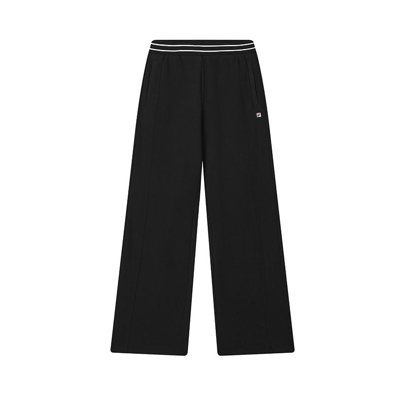 Новые повседневные брюки FILA женские, цвет «реактивный черный» F11W528610F-BK