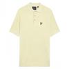 Lyle & Scott Mens Linen Blend Knitted Polo Shirt