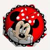 1pc Minnie Mouse Automatic Open/close, All-Season Portable Folding Umbrella for Women & Men, Travel, Everyday, Durable Frame yy250805044