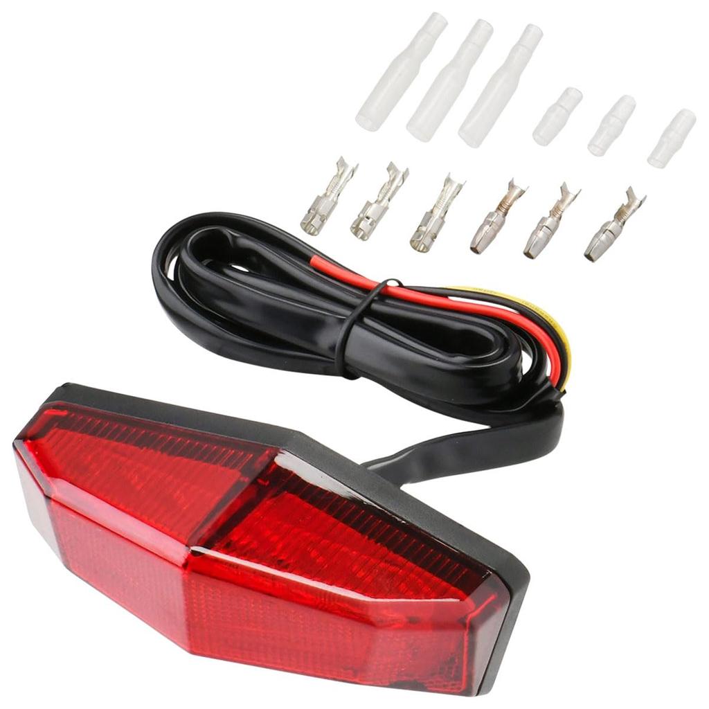 DRC MOTOLED Edge Tail Light with Red Dirt Freak F5871 Lens, (formerly D45-29-347)