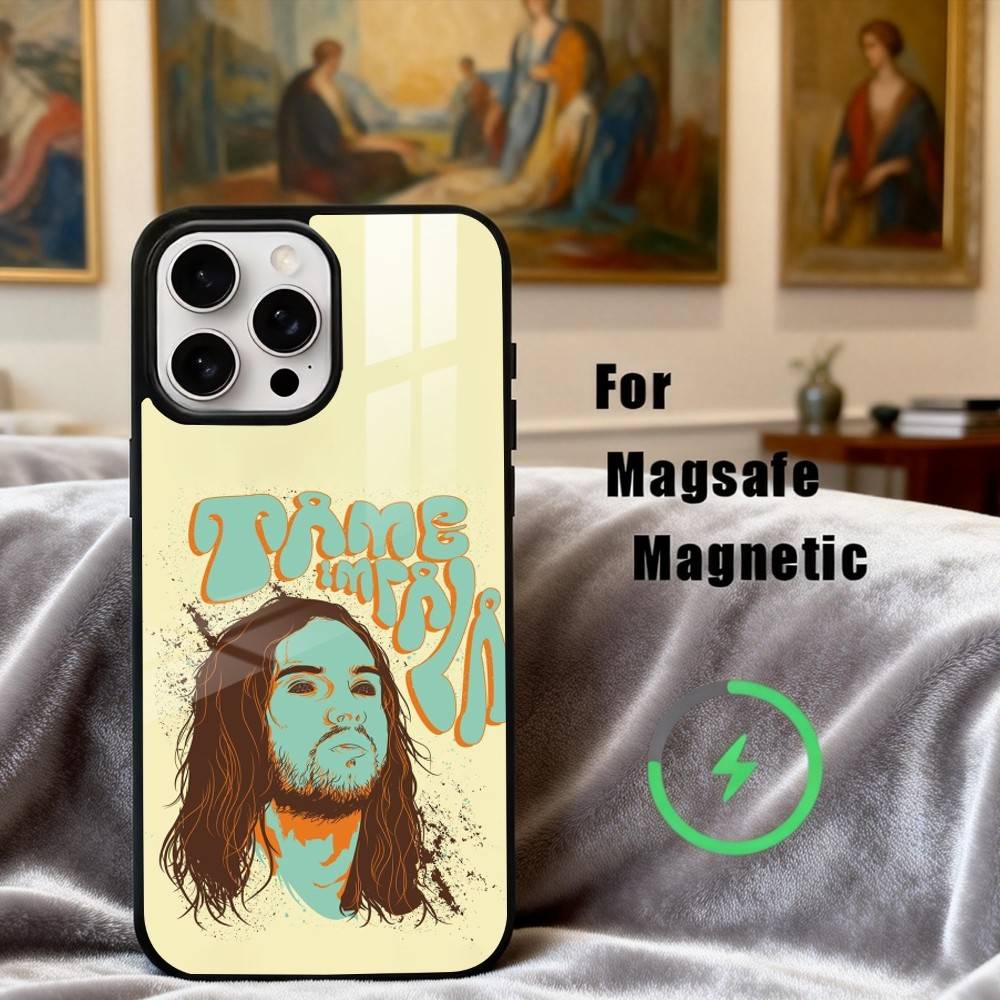 Чехол для телефона Epiphany Pop T-Tame I-Impala Band для iPhone 17,16,15,14,13,12,Plus,Pro,Max с магнитной беспроводной зарядкой Magsafe