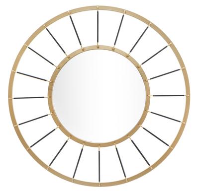 Настенное зеркало Глэм Темное См 81x6,5 (Размер зеркала см 41,5)
