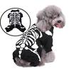 Pet Skull Skeleton Sweater Cosplay Costumes for Halloween Christmas Suit Clothes for Dogs Cats