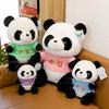 Panda Plush Doll Soft Stuffed Toy Pp Cotton Filling For Bedroom Gift Comfort
