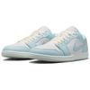 Air Jordan 1 Low SE Glacier Blue Sea Glass мужские кроссовки Summit-White HJ5999-400