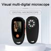 Kids Digital Microscope 500X Mini Portable Pocket Microscope Camera with 2-Inch IPS Screen Built-in 8 LEDs Educational Science Experiment Magnifying
