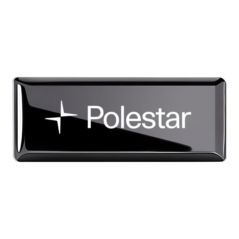 Металлический значок-декоративная наклейка для автомобиля Polestar 2, 4, 6.