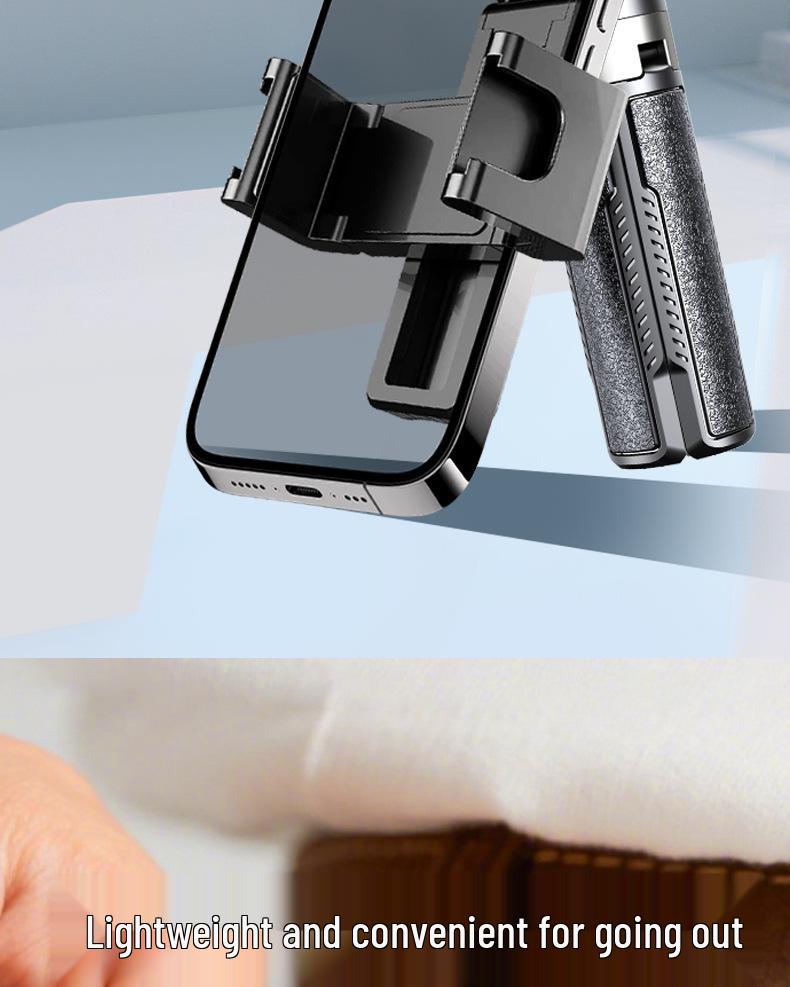 Компактный Bluetooth Селфи-палка Штатив с Портативным Держателем для Телефона для Прямых Трансляций