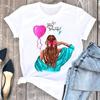 3d Printing Pattern Printing Women's Short-sleeved T-shirt Tops Casual Fashion Style Clothing