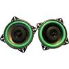 2-Pack 10 см двухполосная автомобильная акустическая система мощностью 80 Вт