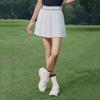 Fila Теннисная мода Простая Классическая Плиссированная Спортивная Плетеная Теннисная Юбка Женские юбки Облачно-белый A11W623337FWT