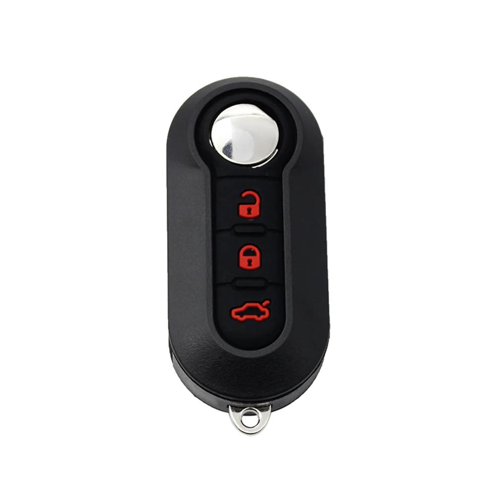 Cocolockey 3 Buttons Flip Remote Key Shell for FIAT 500 Bravo Croma Doblo Ducato Fiorino Linea Panda Grande Punto Scudo