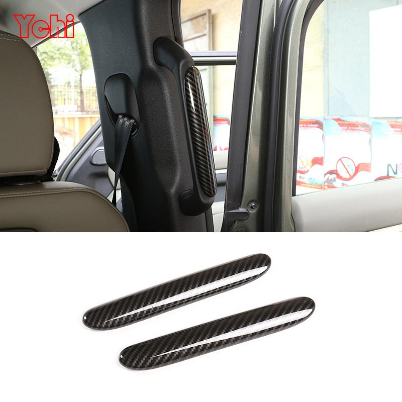 ABS Carbon Fiber For Land Rover Defender 110 2020-2024 Car Interior Modification Protection Cover Decorative Patch Accessories