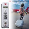 Anti-theft Luggage Weatherproof TSA Customs Lock 3Digit Combination Lock TSA13116 Safely Code Lock