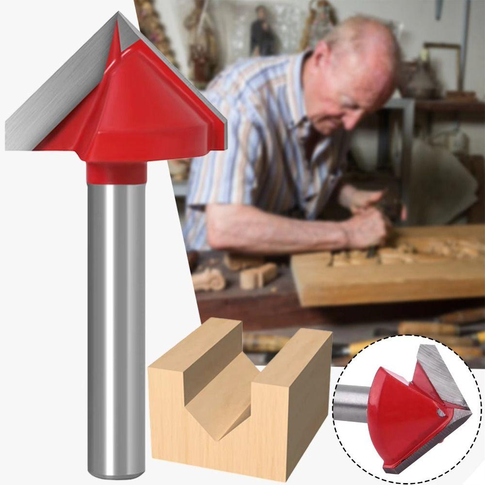 Precision Shank Router Bits Solid CNC-Router Bits Furniture Milling Cutter  Hand Tool