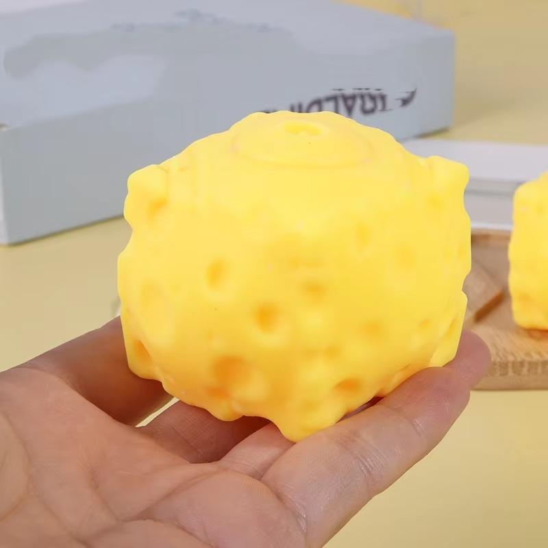 Сенсорная игрушка-антистресс TPR Сырный блок Симуляция Медленное восстановление Сжимание Физика Декор для дома Мебель Праздничные подарки для взрослых