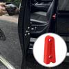 Бампер двери автомобиля Высокоэластичный Надежная посадка Силиконовая накладка на защелку двери автомобиля Для поездок на работу Коротких поездок Городской езды Семейных выездов