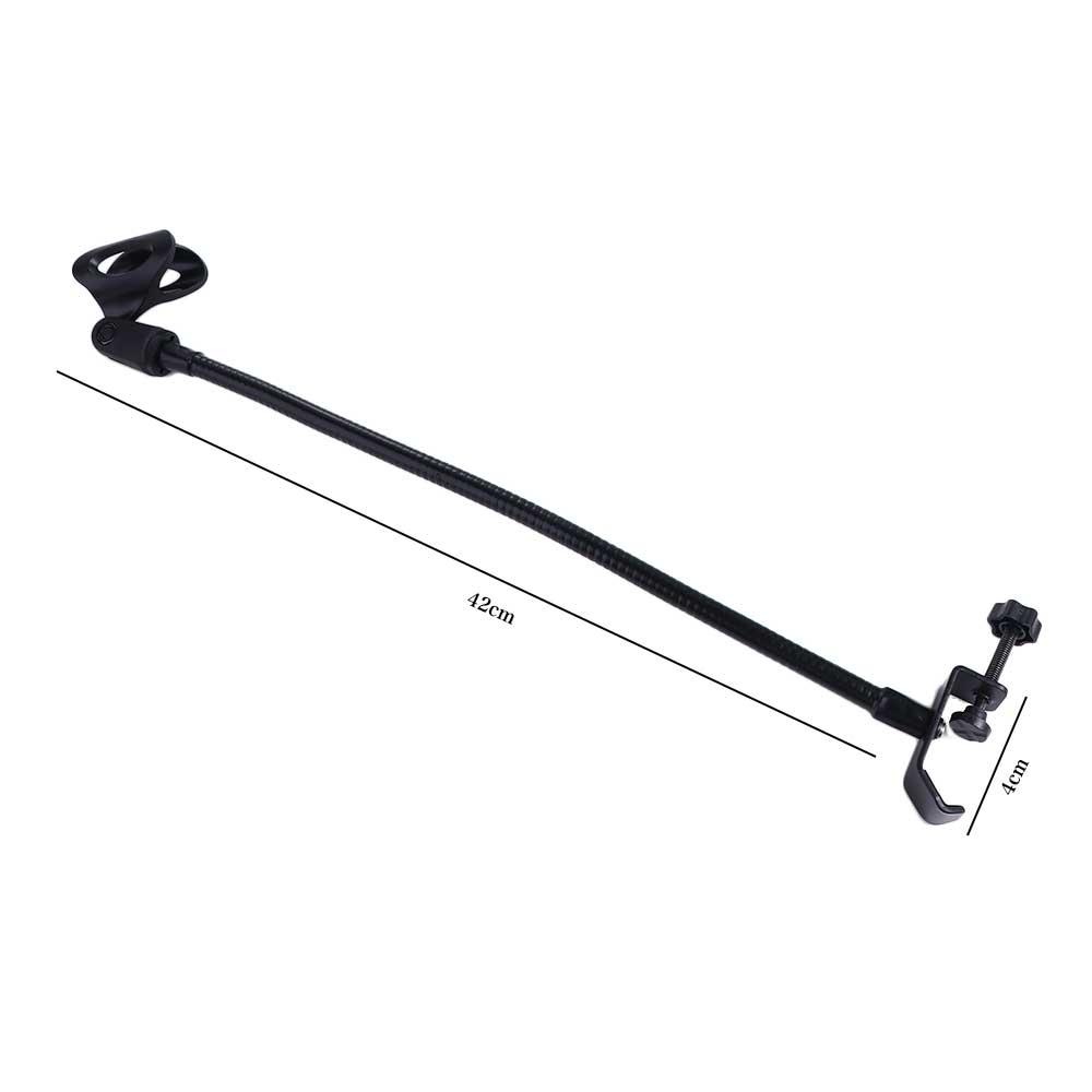 Зажим для микрофона, сменный держатель, микрофонная стойка, настольная микрофонная стойка, стойка для микрофона с повышенной прочностью