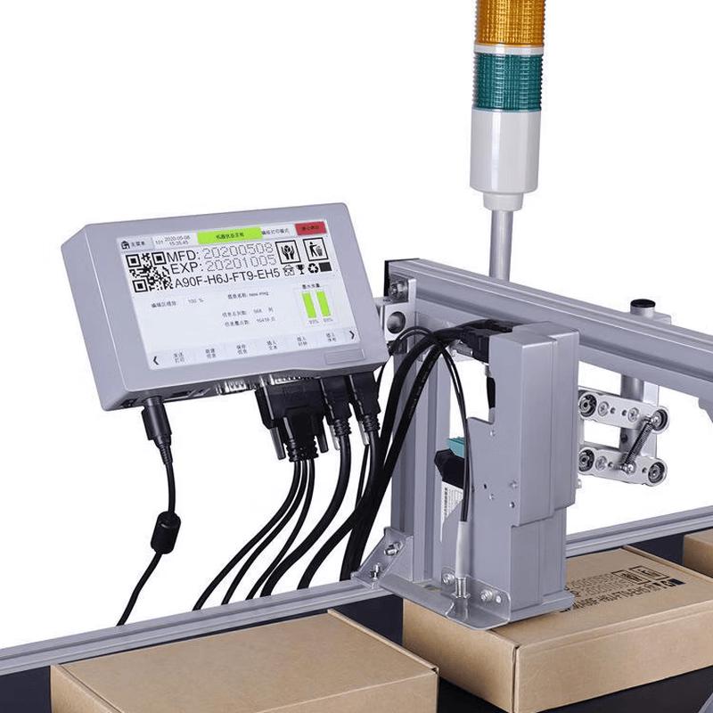 Lancaizhi M10S Automatic Online Inkjet Coder with 12.7mm Single Head