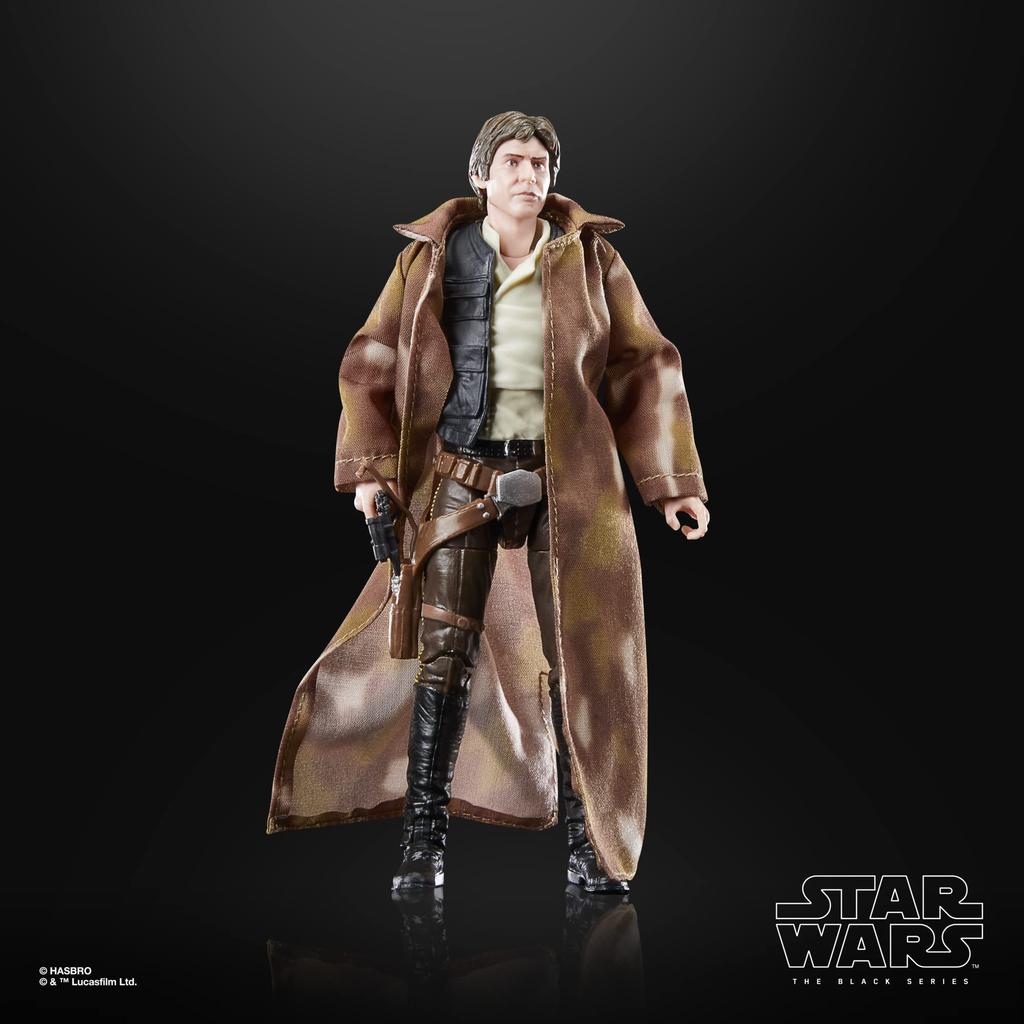 Hasbro Star Wars STAR WARS Black Series Хан Звездные войны Эпизод джедаев 40-я годовщина Размер 6 дюймов Действие Возраст от 4 лет и старше F7072 Оригинальный продукт
