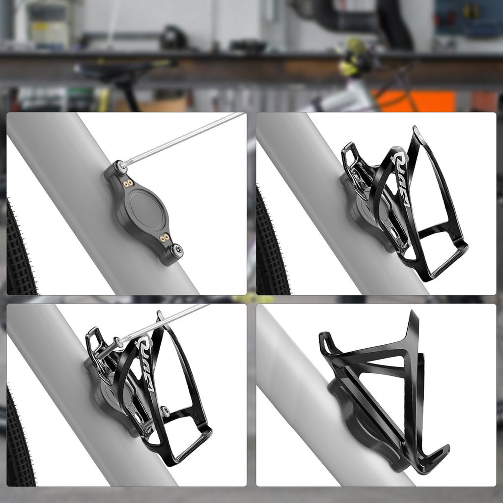 For Mount Road BicycleSupport Holder Protective Cover Mountain Bike Water Bottle Case Anti-lost Tracker Location