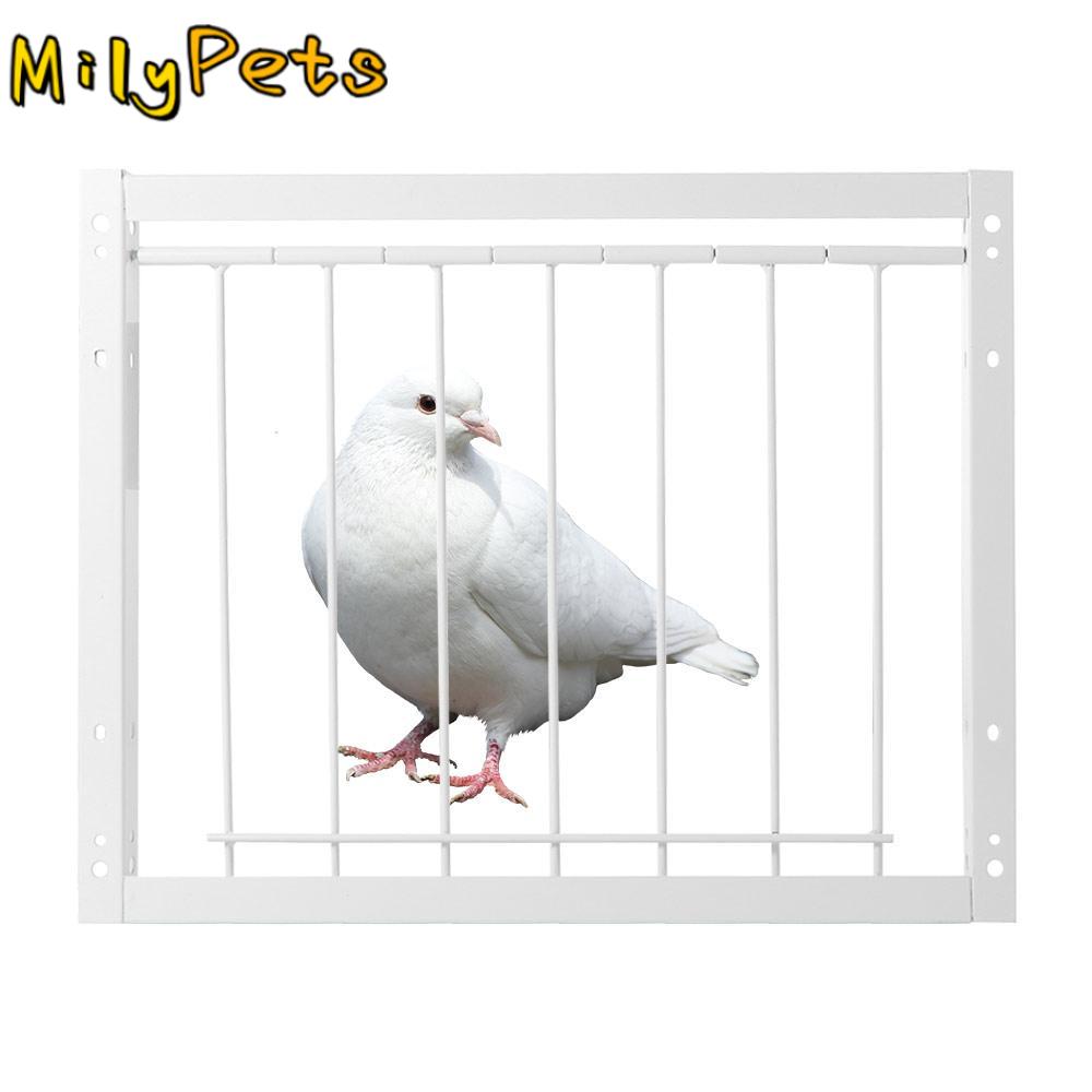 Bird Supply 30/40x26cm Pigeon Loft Door Removable Trapping Pigeon Entrance Door Single Entrance Trap Door Bird Cage