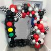 Car Race Balloons Party Supplies Race Car Theme Birthday Party Garland Arch Racing Car Boy Birthday Party Baby Shower Decoration