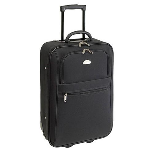 L-Merch Dublin Plain Trolley Suitcase