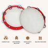 4/6/7/8/9/10in Tambourines Musical Instrument Dancing Toys Percussion Drum  Children Educational