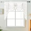 1PC LOZUJOJU European Jacquard Lightweight Fabric Valance Bead Border Curtain Head for Bedroom Living Room Window Decoration Home Decor