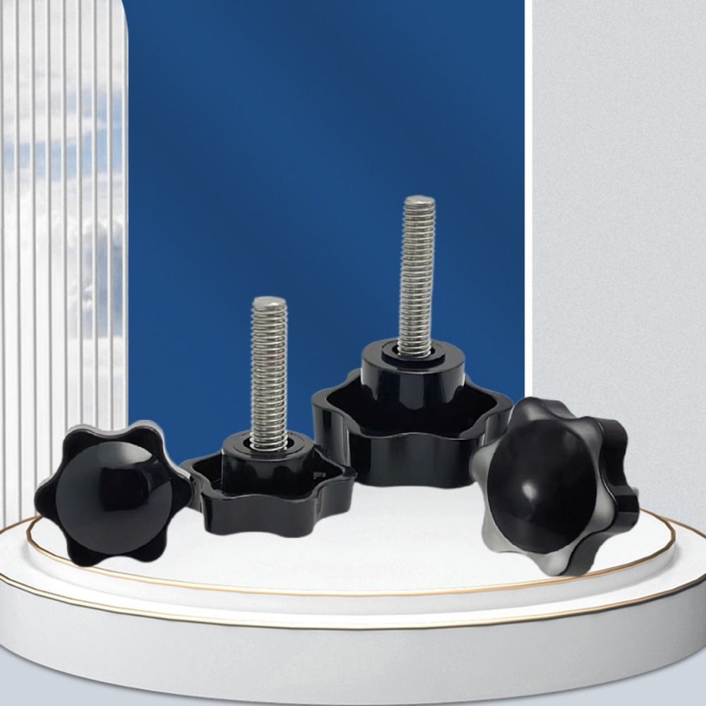 5PCS Star Shape Hex Handle Screw Plum Blossom Handle Handle Bolt Portable Hand Screws