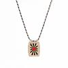 Literary And Retro Wind Tarot Card Dafang Brand Necklace Sun And Moon Octagram Love Planet Desert Necklace