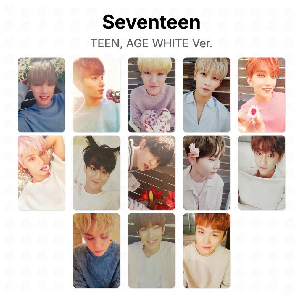 Seventeen ПОДРОСТОК, ВОЗРАСТ БЕЛЫЙ Вариант. Официальная фотокарта
