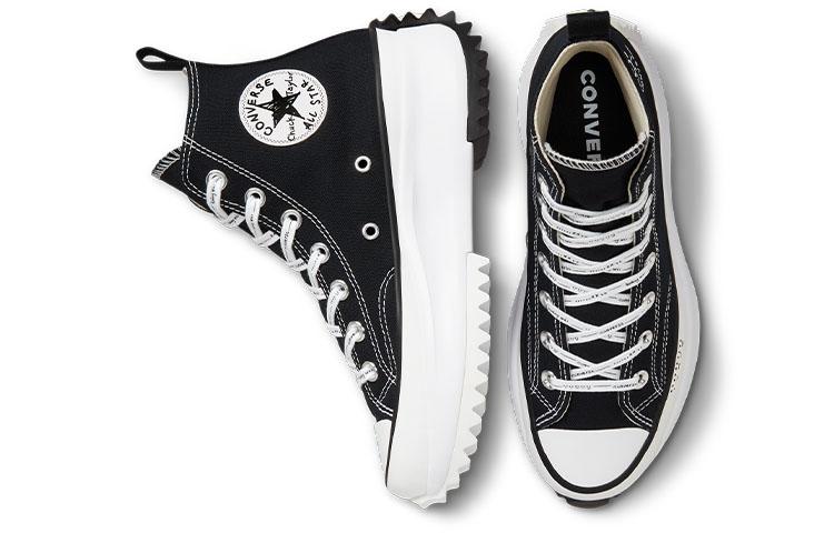 Men's Sneakers Converse Run Star Hike Hi Holiday Black White Black/White
