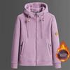 Men's and Women's Hooded Polar Fleece Jackets: Double-Faced Cardigans and Sweatshirts for Couples, Ideal for Autumn and Winter.