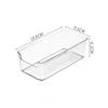 1Pcs Fruit Food Jars Book Cosmetic Jewelry Fridge Storage Bin Organizer Containers