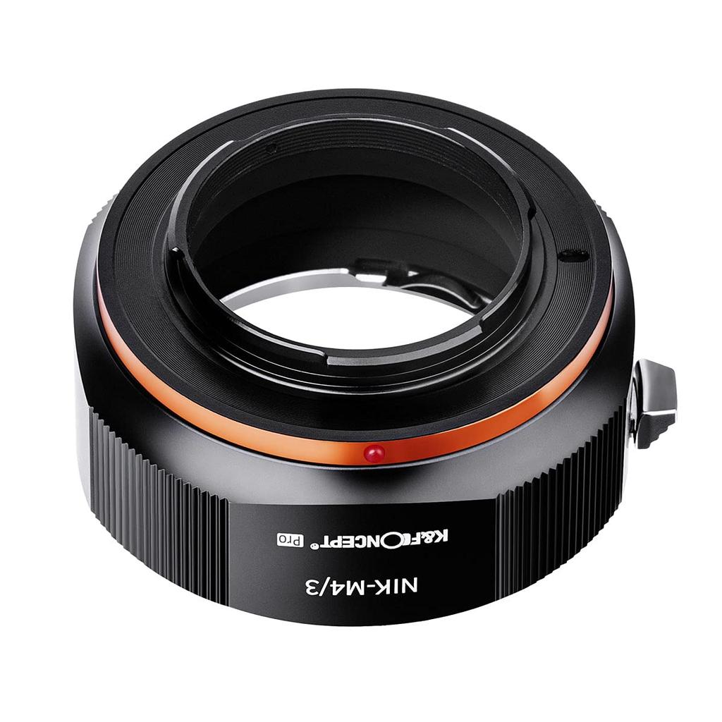 Адаптер крепления объектива Concept F mount объектив к креплению Micro Four Thirds K&F KF-NFM43.P (Конверсия Nikon)