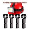 Spot Safety Helmet Headlamp Anti-Slip Hook Clip: Secure Plastic Buckle for Headlamp Attachment