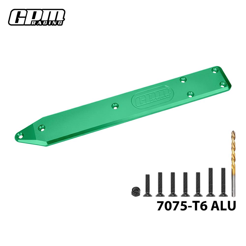 GPM Alloy 7075 Chassis Skid Plate Brace 6mm MTV6330R For ARRMA 1/7 TALION EXB V6 RC Model Car Accessories