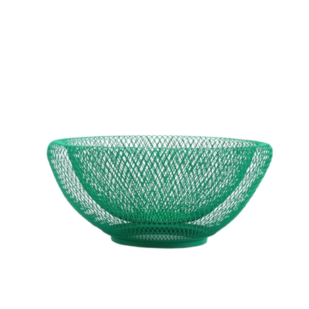 INS Style Iron Mesh Storage Tray Nordic Style Handmade Double-layer Fruit Basket Geometric Metal Fruit Tray Dining Table